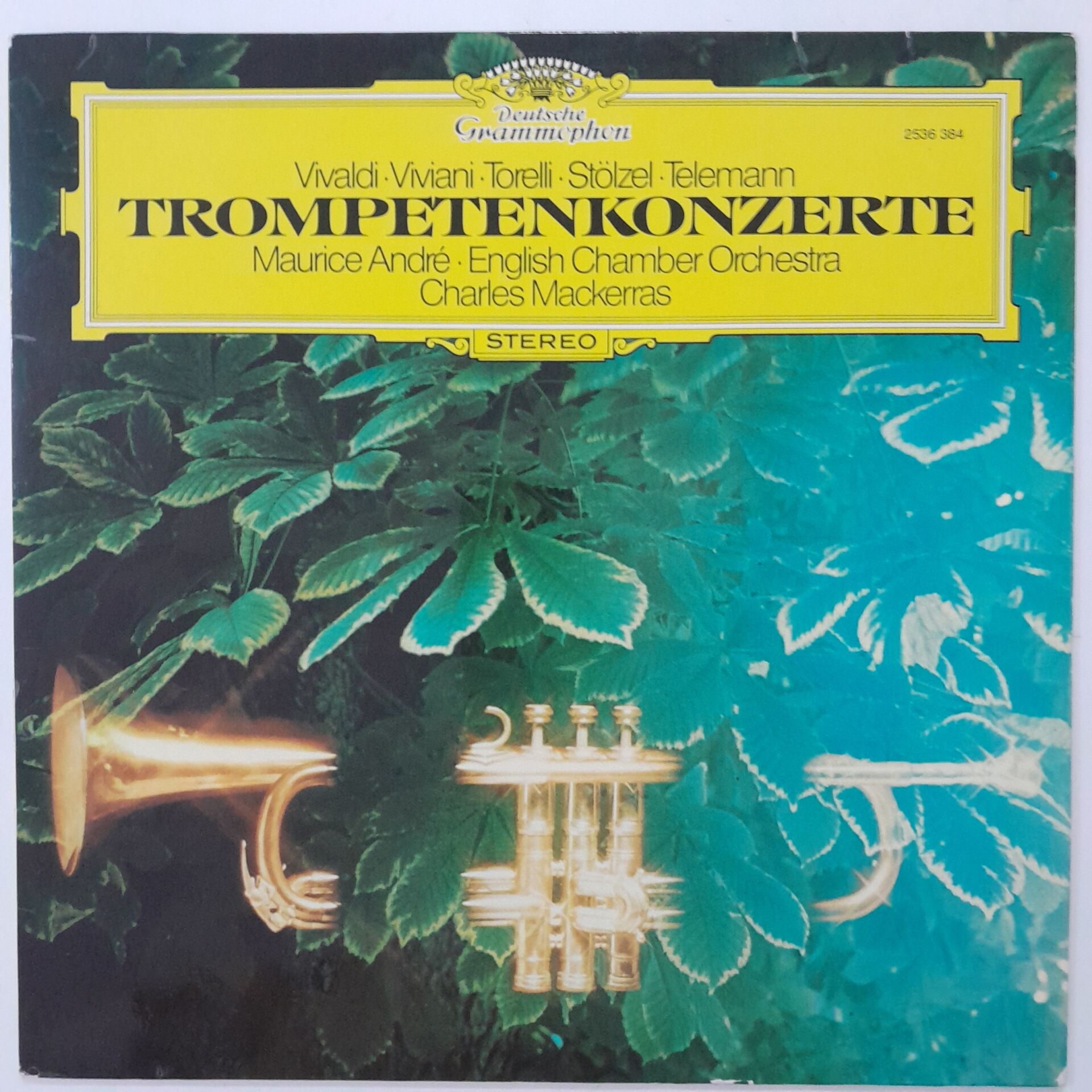 Vivaldi, Viviani, Torelli, Stölzel, Telemann — Maurice André, English Chamber Orchestra / Sir Charles Mackerras – Trompetenkonzerte
