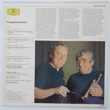 Vivaldi, Viviani, Torelli, Stölzel, Telemann — Maurice André, English Chamber Orchestra / Sir Charles Mackerras – Trompetenkonzerte