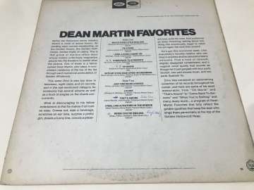 Dean Martin ‎– Dean Martin Favorites