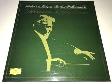 Schumann - Herbert von Karajan, Berliner Philharmoniker – 4 Symphonien 3 LP Kutulu Set