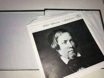 Schumann - Herbert von Karajan, Berliner Philharmoniker – 4 Symphonien 3 LP Kutulu Set
