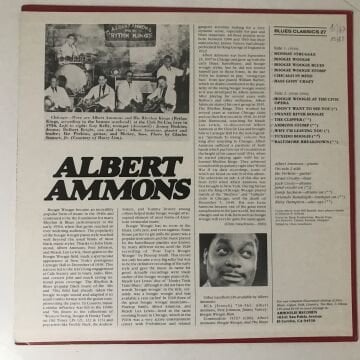 Albert Ammons ‎– The King Of Boogie Woogie