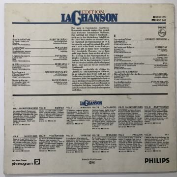 Edition La Chanson