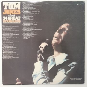 Tom Jones – Tom Jones Sings 24 Great Standards 2 LP
