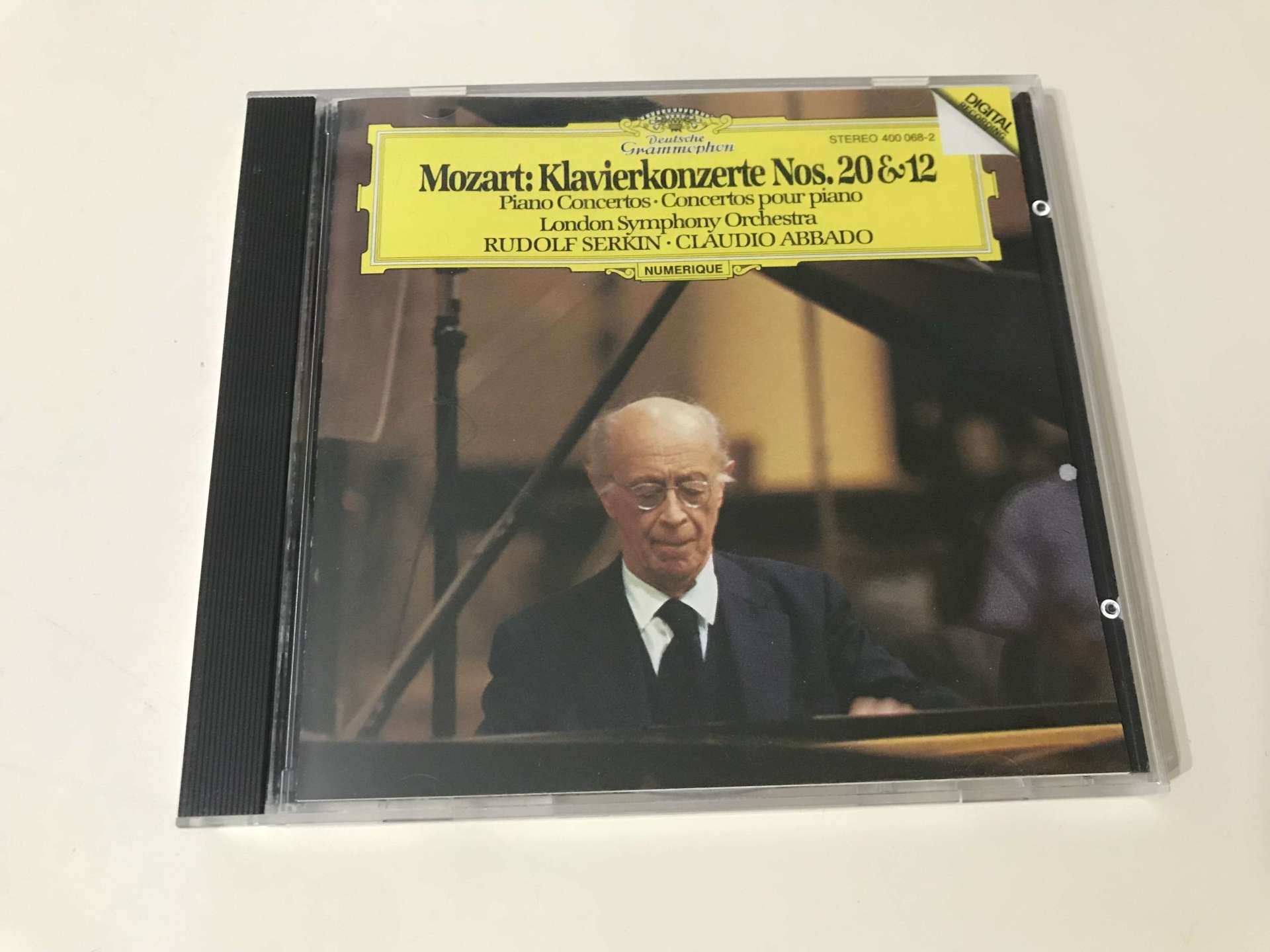 Mozart, London Symphony Orchestra, Rudolf Serkin, Claudio Abbado – Klavierkonzerte • Piano Concertos Nos. 20 & 12
