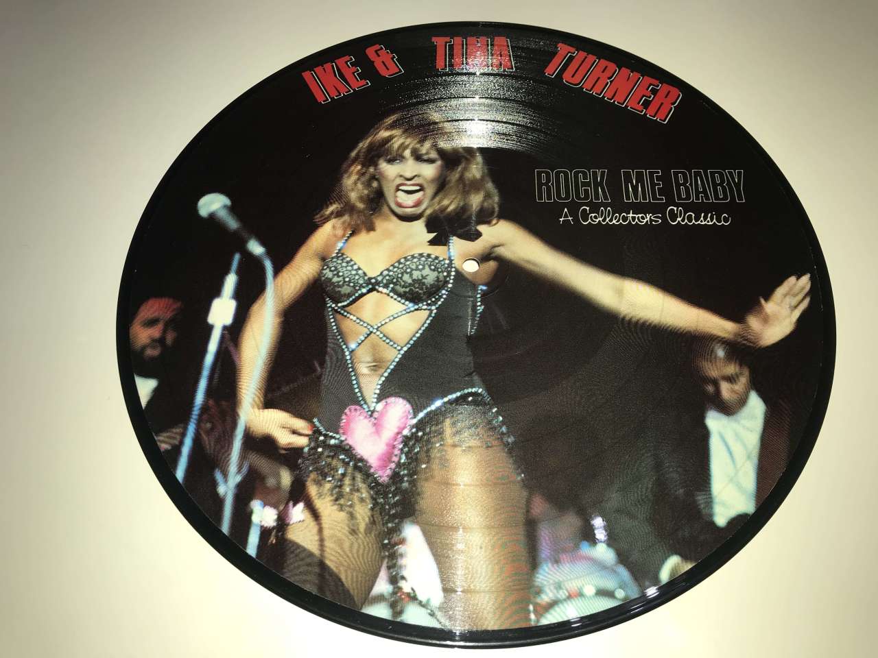 Ike & Tina Turner ‎– Rock Me Baby: A Collectors Classic ( Resimli Plak )