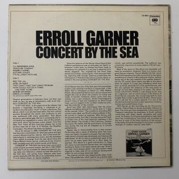 Erroll Garner ‎– Concert By The Sea