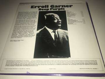 Erroll Garner ‎– Deep Purple