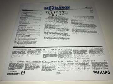 Juliette Gréco ‎– Edition La Chanson Vol. XI