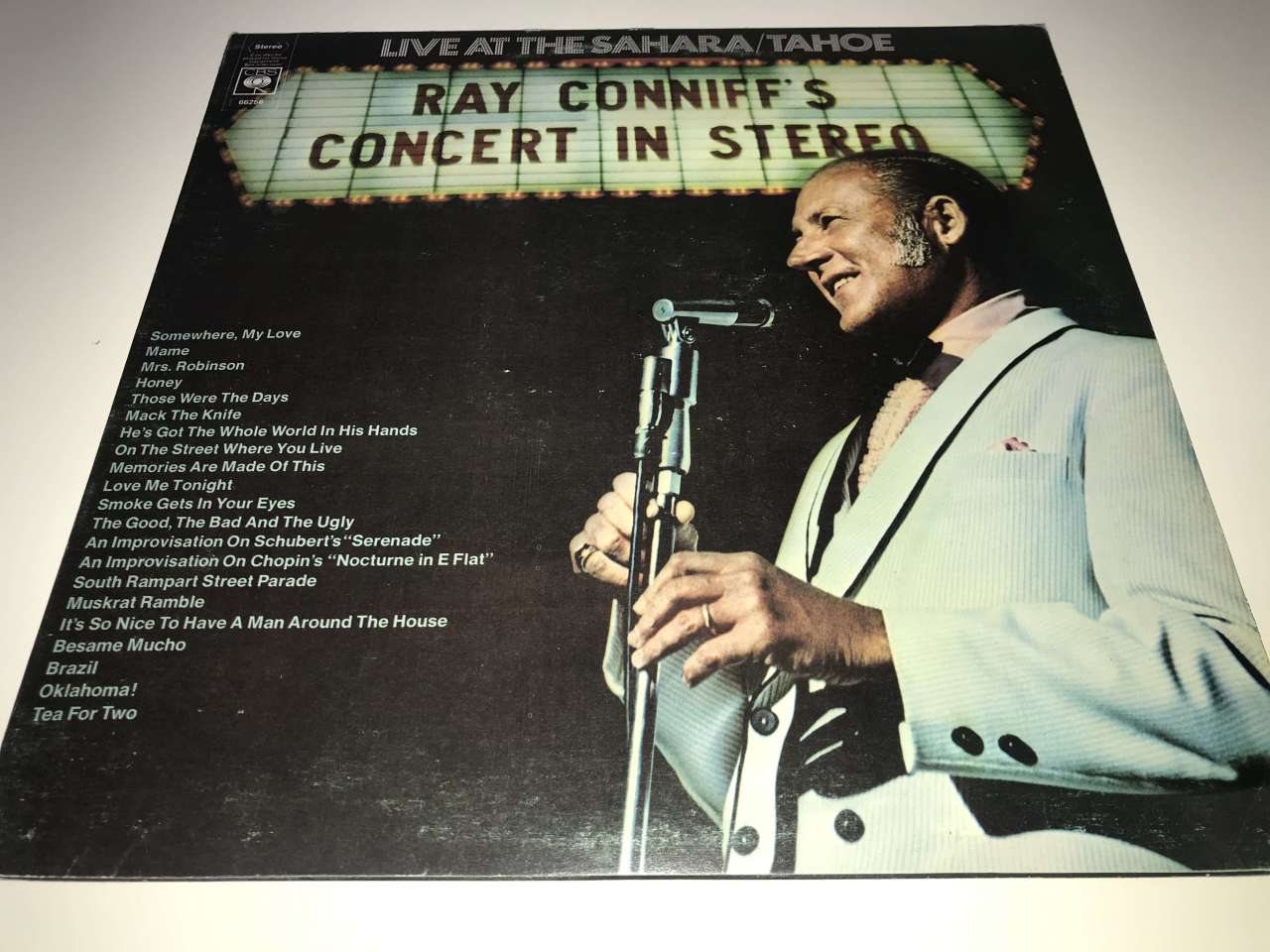 Ray Conniff And The Singers ‎– Ray Conniff's Concert In Stereo (Live At The Sahara/Tahoe) 2 LP