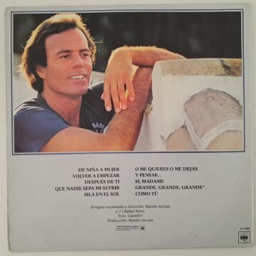 Julio Iglesias ‎– De Niña A Mujer