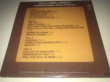 Erroll Garner ‎– This Is Erroll Garner 2 2 LP