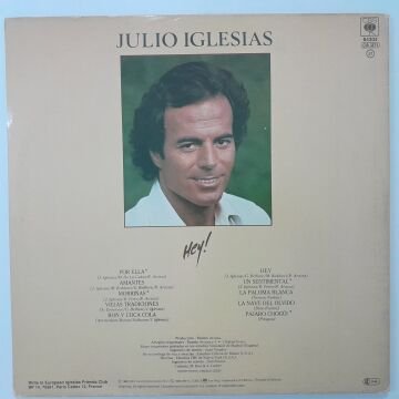 Julio Iglesias ‎– Hey! (Açılır Kapak)
