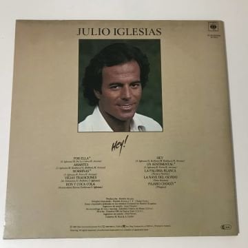 Julio Iglesias ‎– Hey! (Açılır Kapak)
