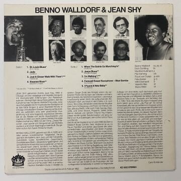 Benno Walldorf Swing & Blues Combo & Jean Shy – Farewell, Sweet Saxophone