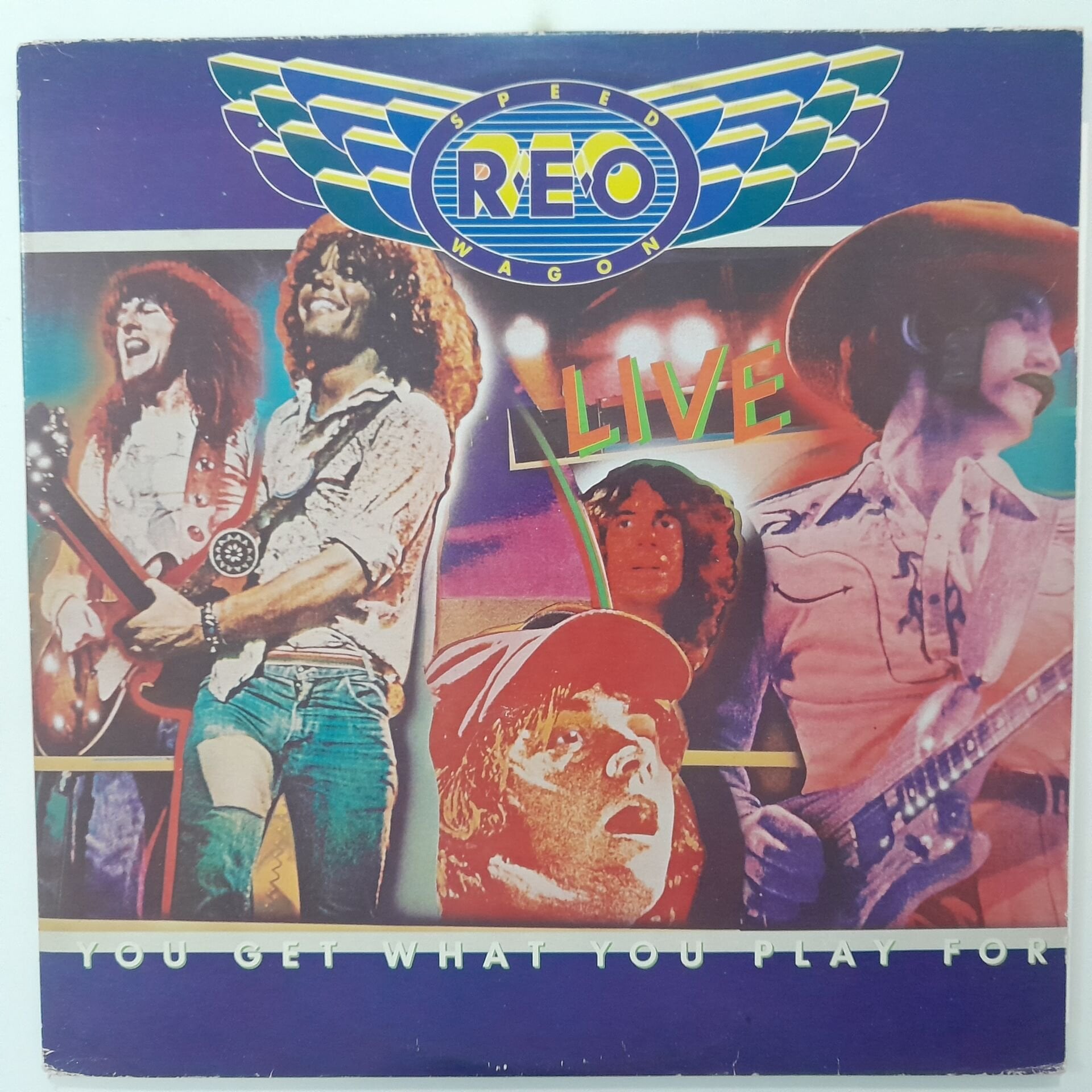 Reo Speedwagon ‎– You Get What You Play For 2 LP