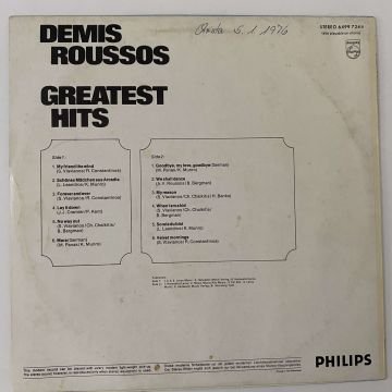 Demis Roussos ‎– Greatest Hits