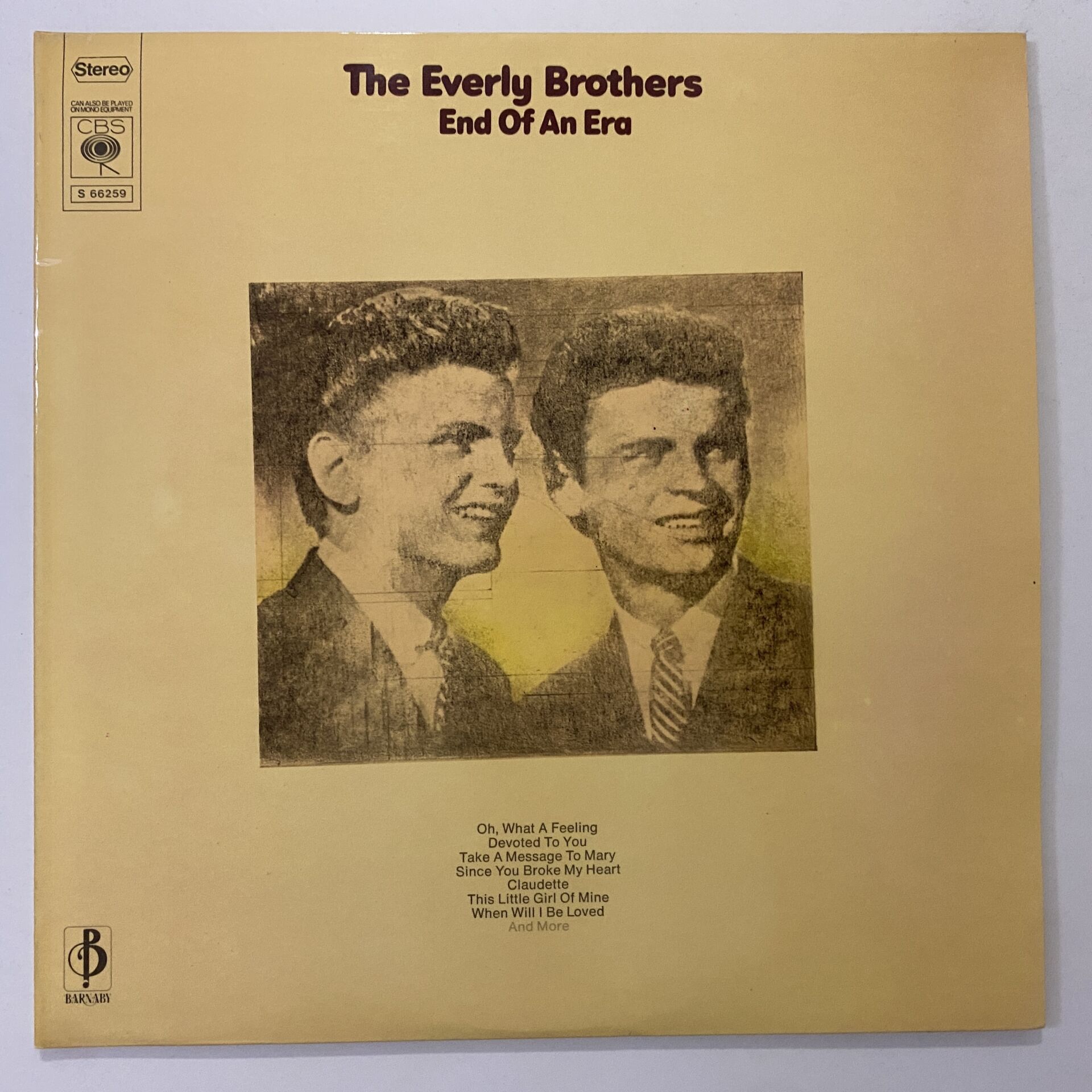 Everly Brothers – End Of An Era 2 LP