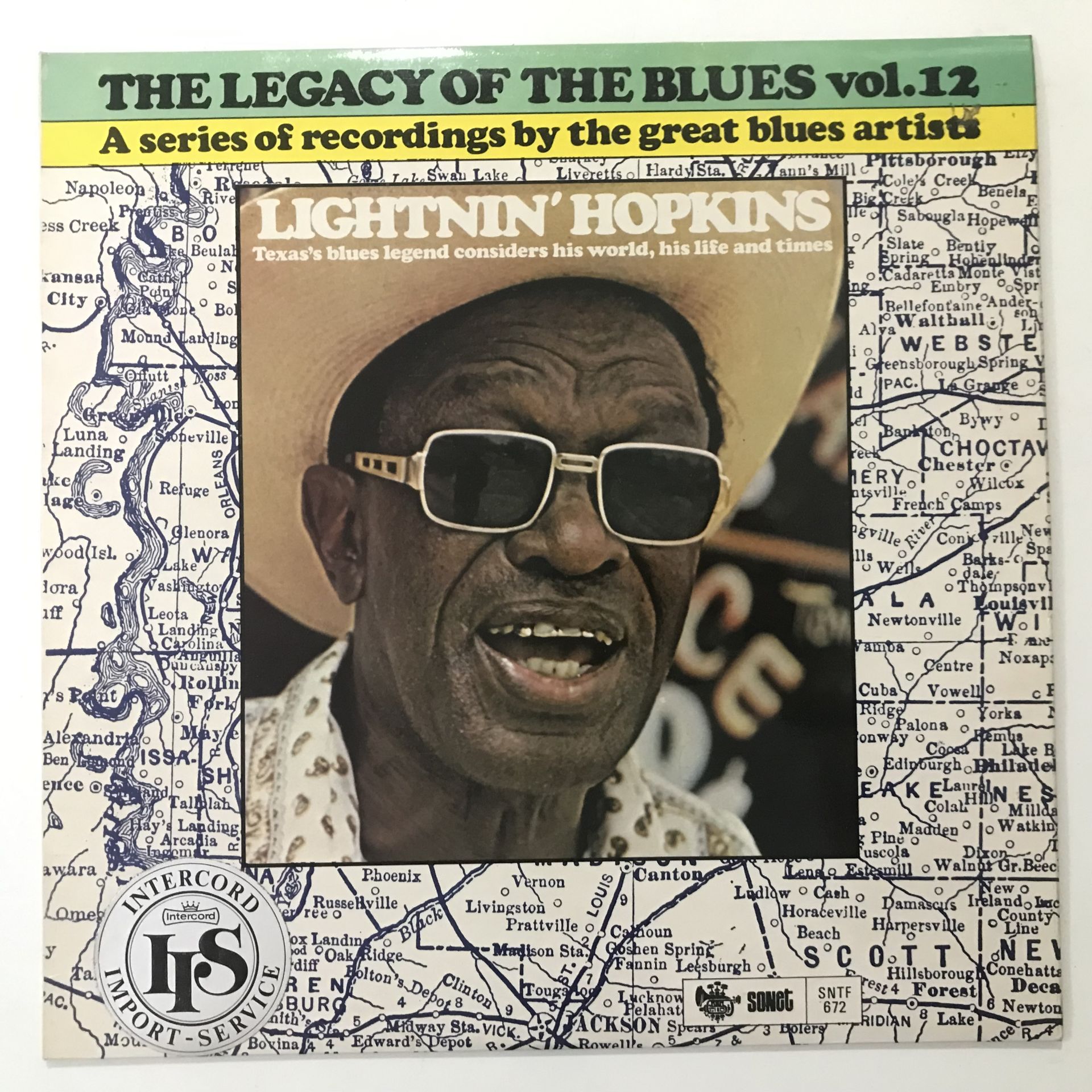 Lightnin' Hopkins – The Legacy Of The Blues Vol. 12