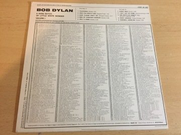 Bob Dylan ‎– A Rare Batch Of Little White Wonder