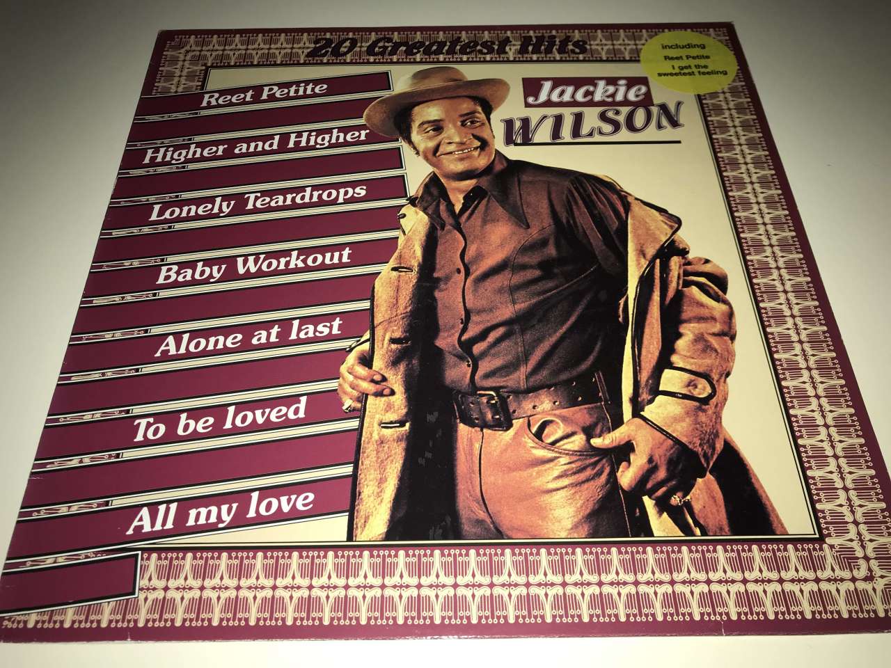 Jackie Wilson ‎– 20 Greatest Hits