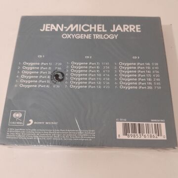 Jean-Michel Jarre – Oxygene Trilogy 3 CD Kutulu Set (Ambalajı Açılmamış)