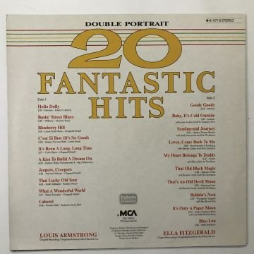 Ella Fitzgerald / Louis Armstrong – Double Portrait - 20 Fantastic Hits