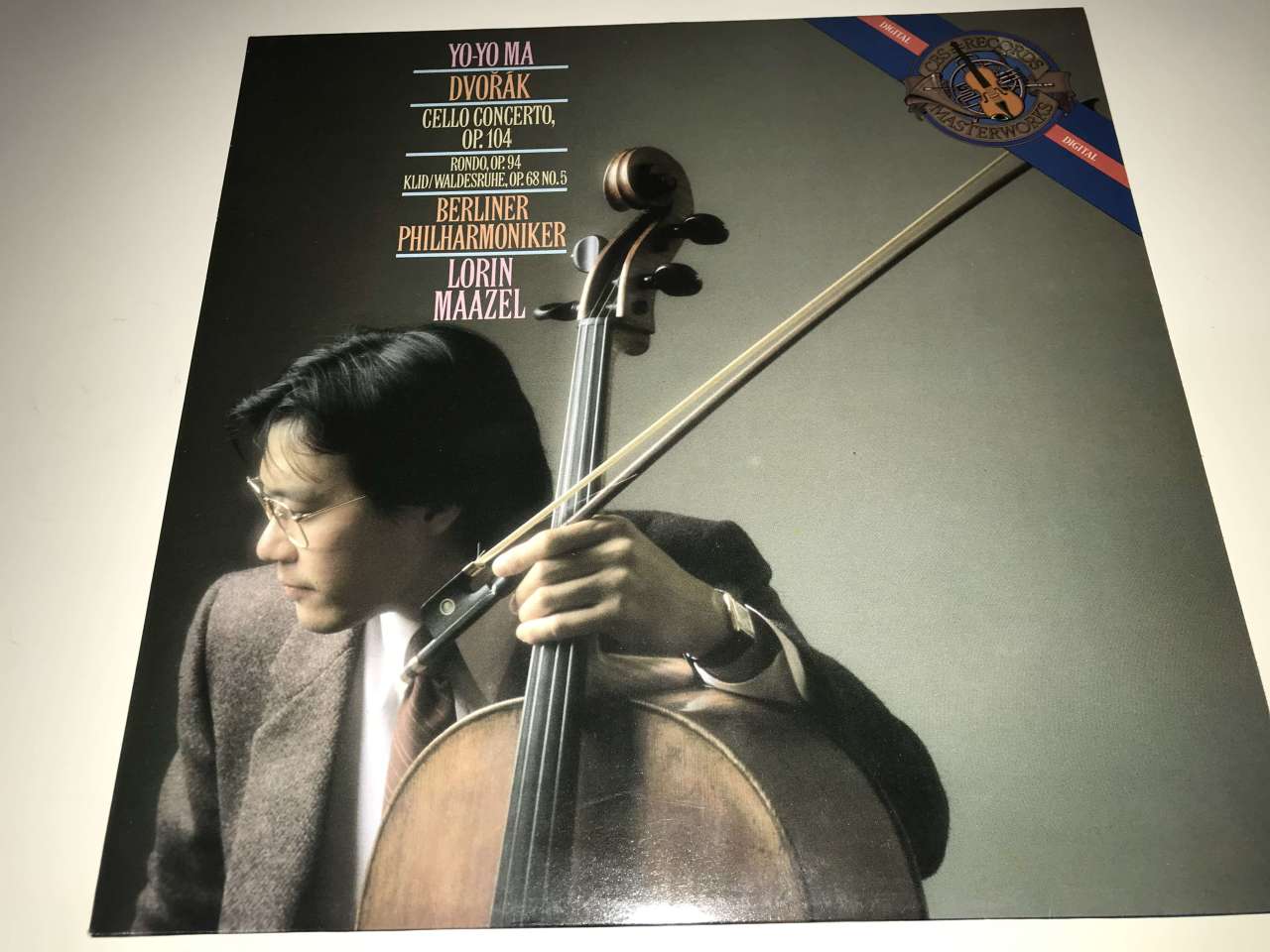 Yo-Yo Ma, Dvořák, Berliner Philharmoniker, Lorin Maazel – Cello Concerto, Op.104 / Rondo, Op.94 / Klid/Waldesruhe, Op.68 No. 5