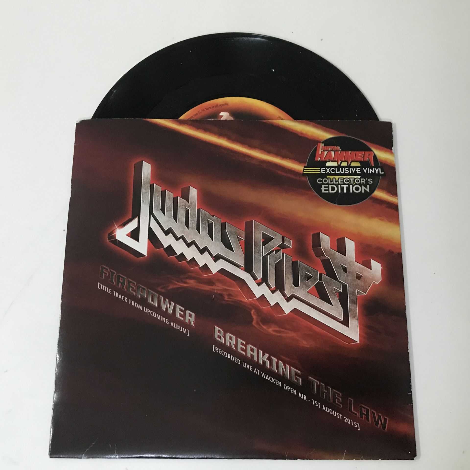 Judas Priest – Firepower / Breaking The Law