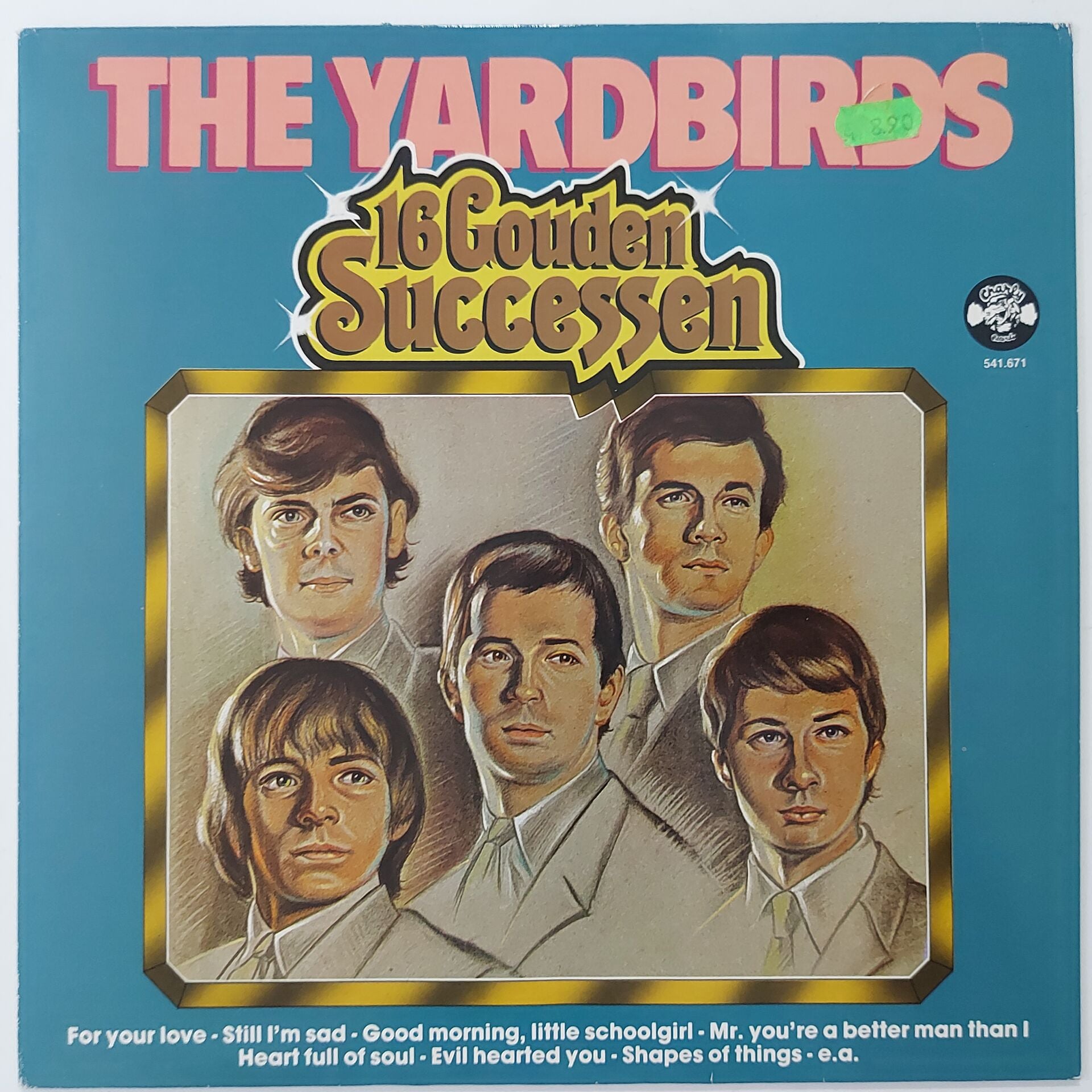 The Yardbirds – The Yardbirds - 16 Gouden Successen