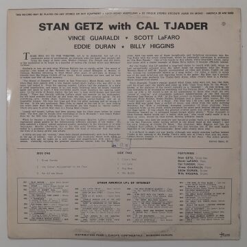 Stan Getz – Stan Getz With Cal Tjader