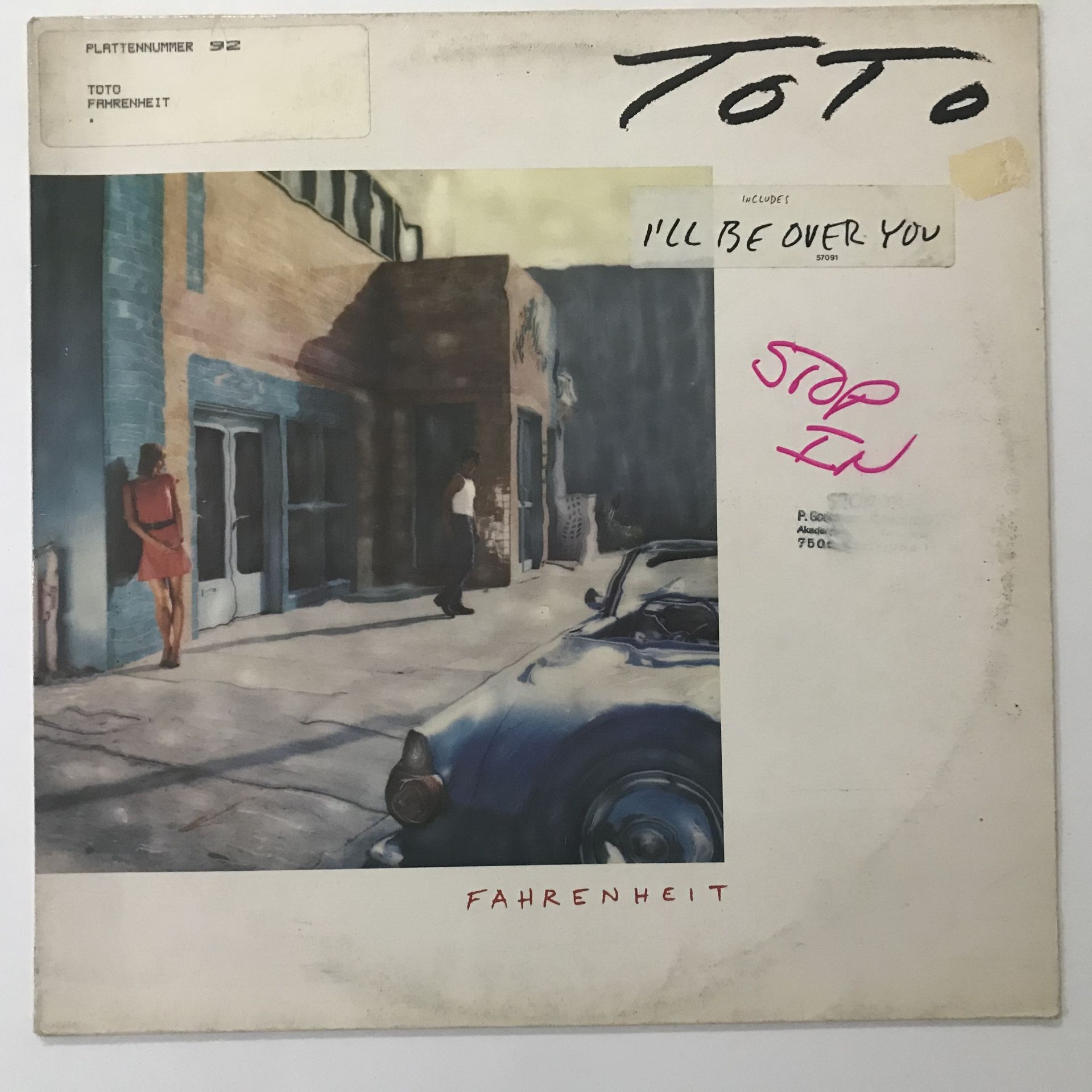 Toto ‎– Fahrenheit