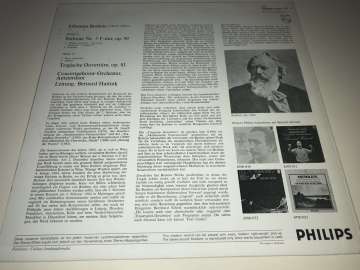 Brahms - Concertgebouw Orchestra, Amsterdam*, Bernard Haitink – Symphony No. 3 / Tragic Overture