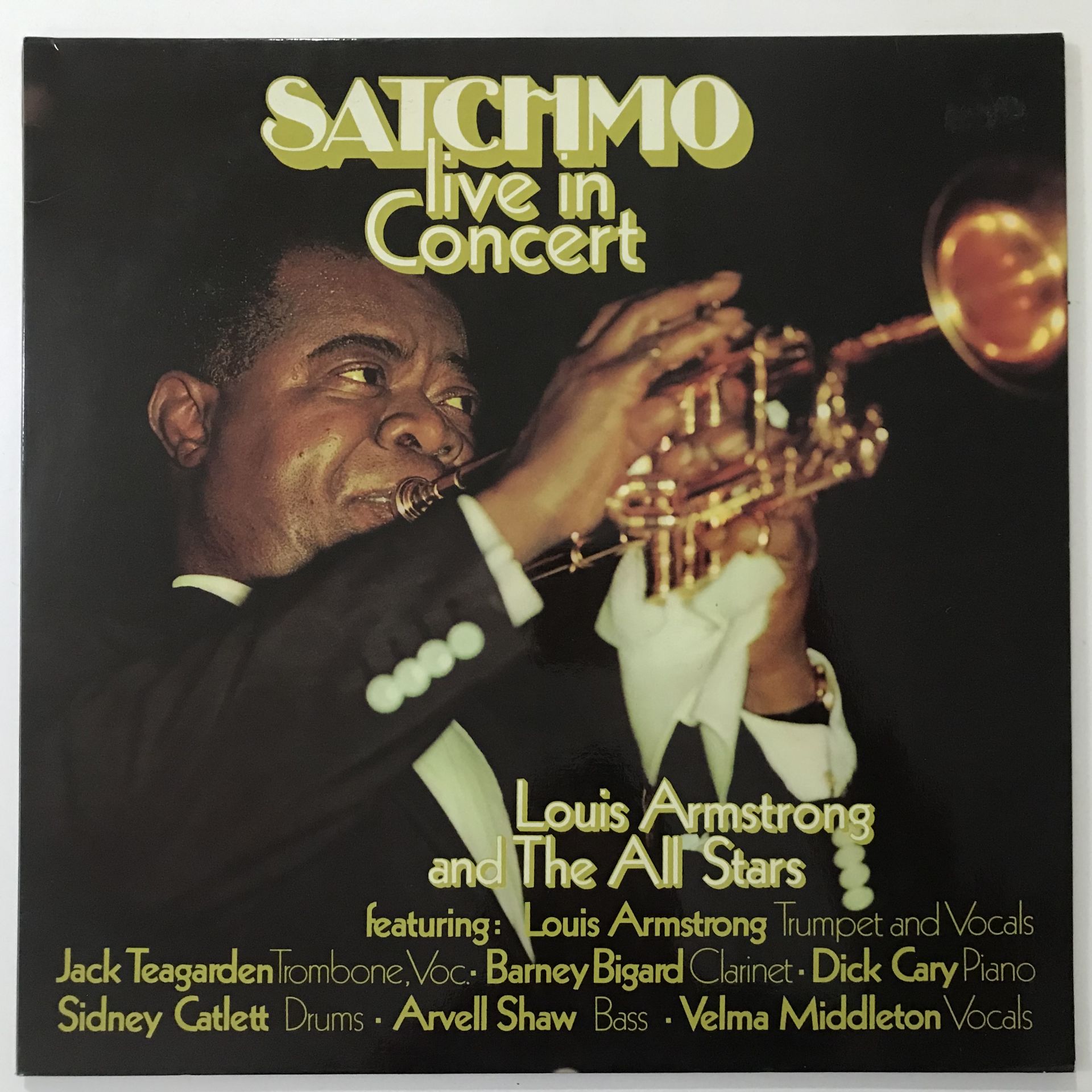Louis Armstrong And The All Stars ‎– Satchmo Live In Concert 2 LP