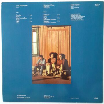 Terje Rypdal / Miroslav Vitous / Jack DeJohnette – Terje Rypdal / Miroslav Vitous / Jack DeJohnette