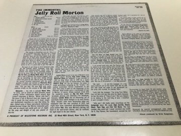 Jelly Roll Morton ‎– The Immortal Jelly Roll Morton