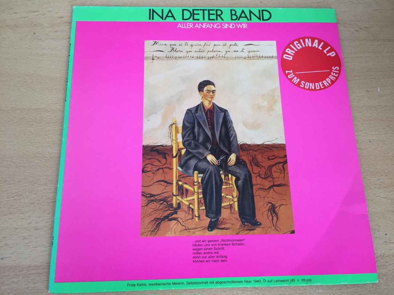 Ina Deter Band ‎– Aller Anfang Sind Wir