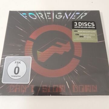 Foreigner – Can't Slow Down 2 CD + 1 DVD (Ambalajı Açılmamış)