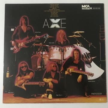 Axe ‎– Living On The Edge