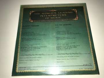 Walter Gieseking - Piano 2 LP