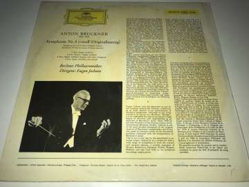 Anton Bruckner • Eugen Jochum, Berliner Philharmoniker ‎– Symphonie Nr. 8 2 LP