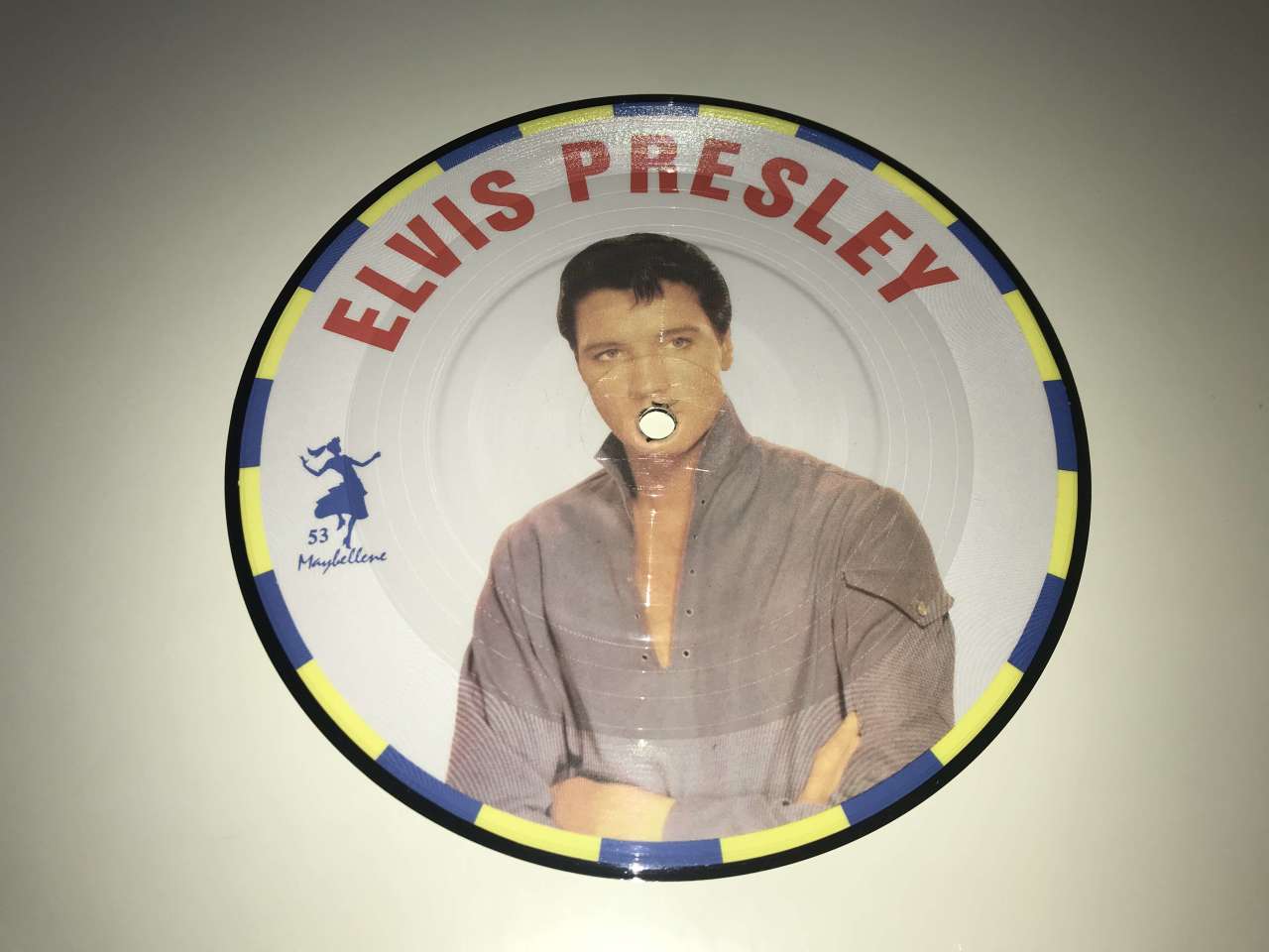Elvis Presley ‎– My Baby Left Me / I Want You, I Need You, I Love You (Resimli Plak)