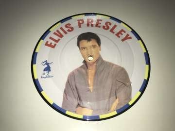 Elvis Presley ‎– My Baby Left Me / I Want You, I Need You, I Love You (Resimli Plak)