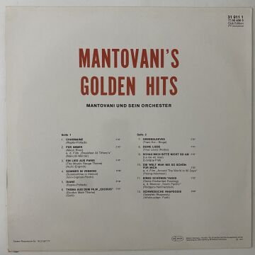 Mantovani ‎– Mantovani's Golden Hits