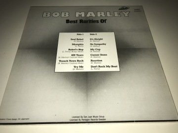 Bob Marley ‎– Best Rarities Of