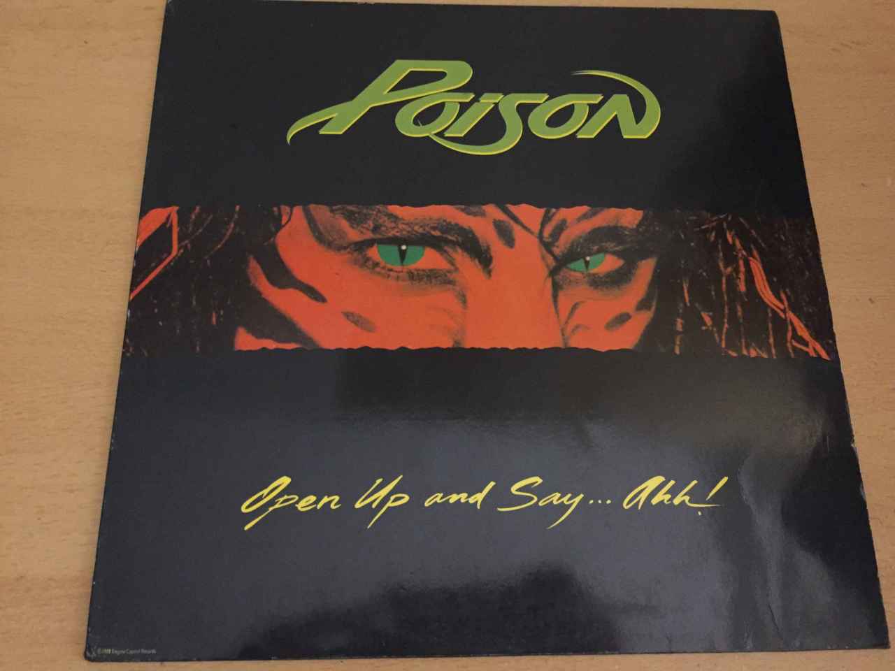 Poison ‎– Open Up And Say ...Ahh!