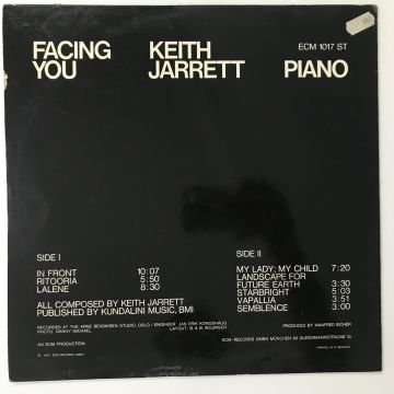Keith Jarrett – Facing You