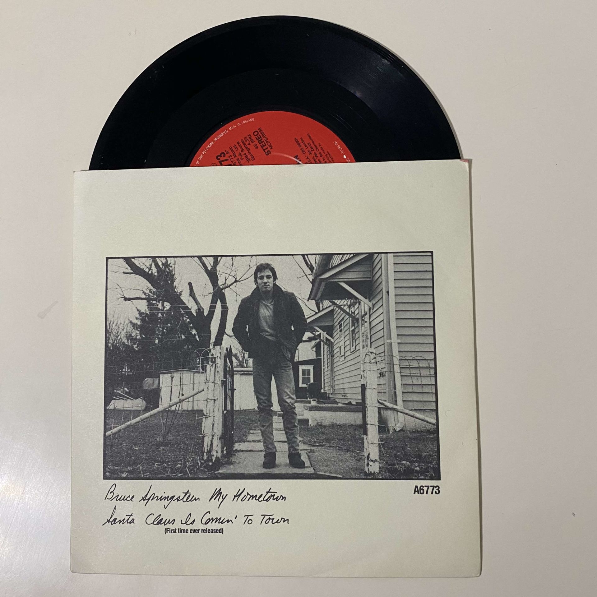 Bruce Springsteen – My Hometown / Santa Claus Is Comin' To Town