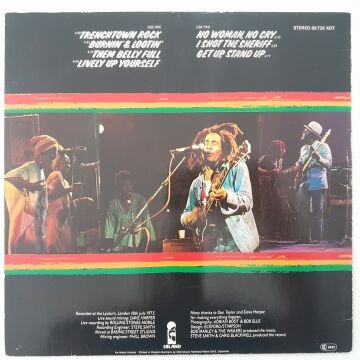 Bob Marley And The Wailers ‎– Live!
