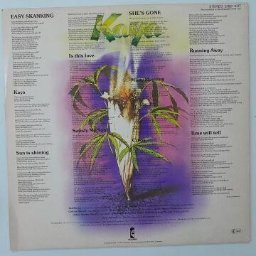 Bob Marley & The Wailers ‎– Kaya